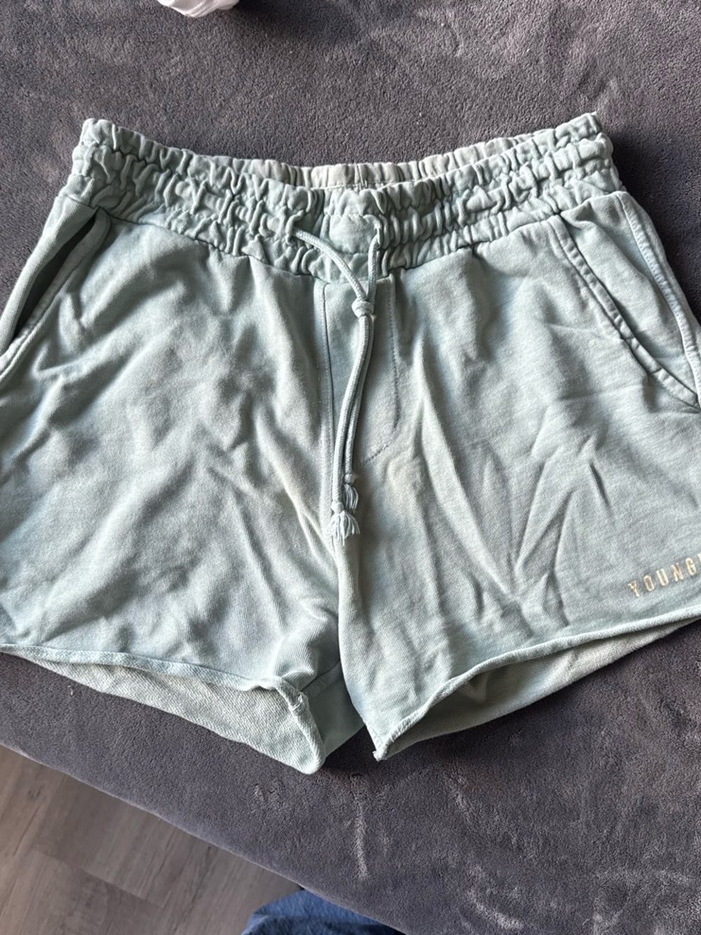 YoungLA Green Shorts